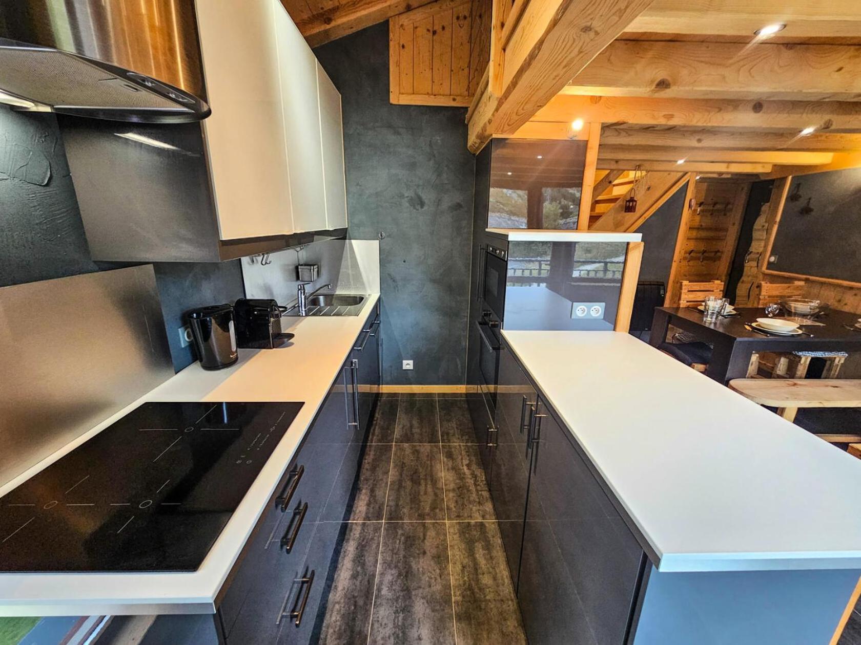 Residence Campanules - Ski Aux Pieds, Appartement Tout En Bois Au Coeur Des Menuires Mae-9071 Saint-Martin-de-Belleville Esterno foto